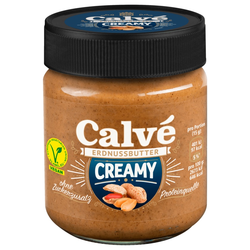Calvé Erdnussbutter Creamy 210 g